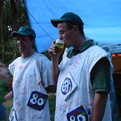 133-3388 Jos en Piet in feestjurk